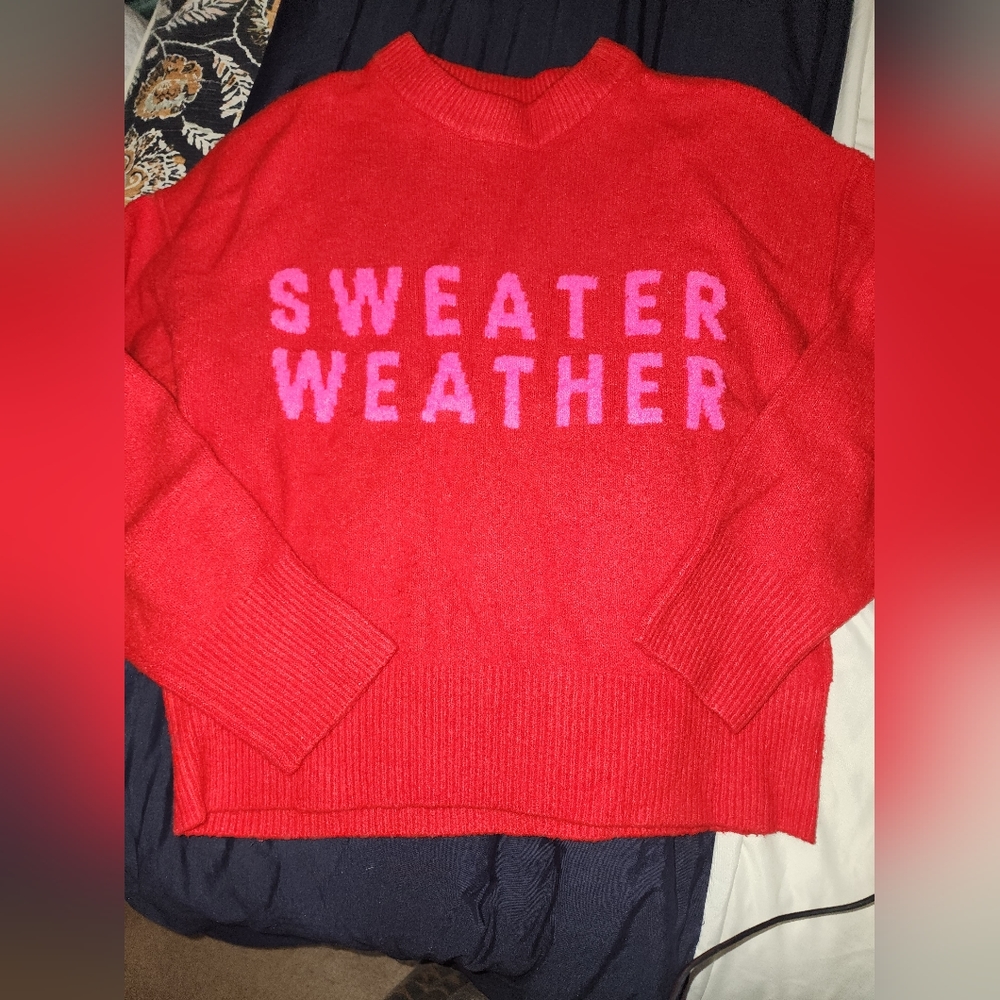 A new day sweater